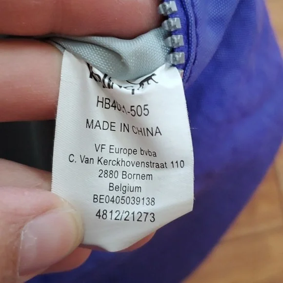 Kipling Alvar medium purple crossbody bag - Picture 10 of 10